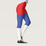 Vlag van de Servische Republiek Leggings<br><div class="desc">Patriottische vlag van de Servische Republiek</div>