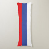 Vlag van de Servische Republiek Lichaamskussen (Voorkant Verticaal)
