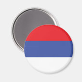 Vlag van de Servische Republiek Magneet (Voorkant / Achterkant)