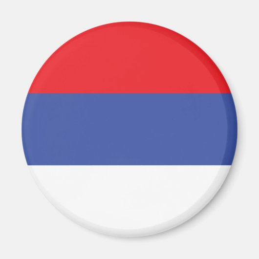 Vlag van de Servische Republiek Magneet (Voorkant)
