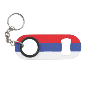 Vlag van de Servische Republiek Mini Flessenopener
