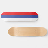 Vlag van de Servische Republiek Persoonlijk Skateboard (Horizontaal)