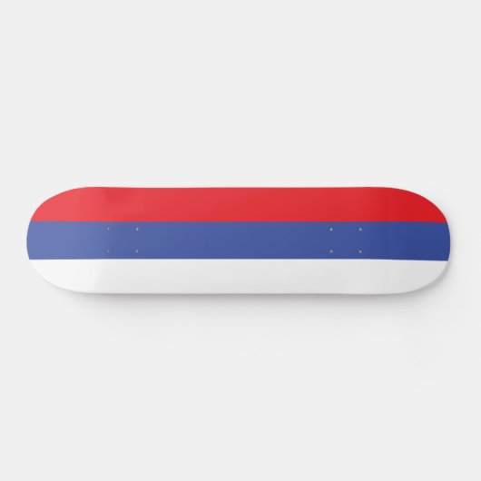 Vlag van de Servische Republiek Persoonlijk Skateboard (Horizontaal)