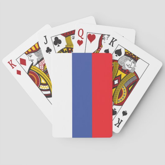 Vlag van de Servische Republiek Pokerkaarten (Achterkant)
