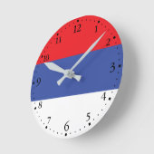 Vlag van de Servische Republiek Ronde Klok (Hoek)
