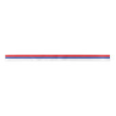 Vlag van de Servische Republiek Satijnen Lint (Voorkant)