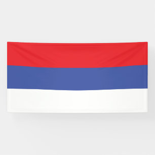 Vlag van de Servische Republiek Spandoek