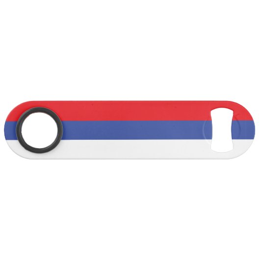 Vlag van de Servische Republiek Speed Flessenopener (Voorkant (Horizontaal))