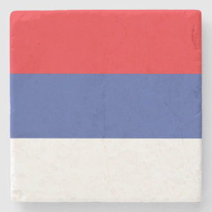 Vlag van de Servische Republiek Stenen Onderzetter