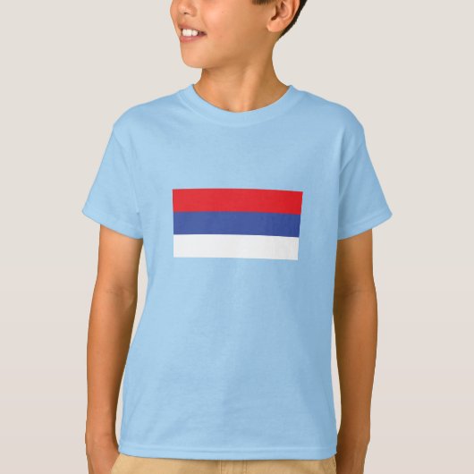 Vlag van de Servische Republiek T-shirt (Voorkant)