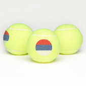Vlag van de Servische Republiek Tennisballen (Multi)