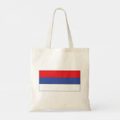 Vlag van de Servische Republiek Tote Bag (Achterkant)