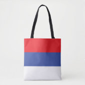 Vlag van de Servische Republiek Tote Bag (Voorkant)