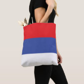 Vlag van de Servische Republiek Tote Bag (Dichtbij)