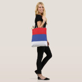 Vlag van de Servische Republiek Tote Bag (Op model)