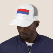 Vlag van de Servische Republiek Trucker Pet (In situ)