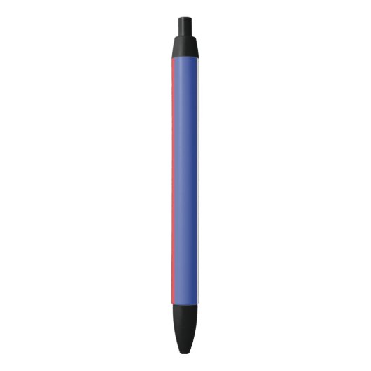 Vlag van de Servische Republiek Zwarte Inkt Pen (Voorkant Verticaal)