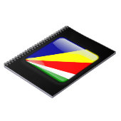 Vlag van de Seychellen Notitieboek (Linkerzijde)
