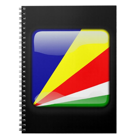 Vlag van de Seychellen Notitieboek (Voorkant)