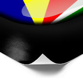 Vlag van de Seychellen Poster (Hoek)