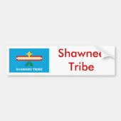 Vlag van de Shawnee-stam Bumpersticker (Voorkant)