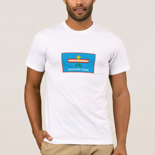 Vlag van de Shawnee-stam van Oklahoma T-shirt