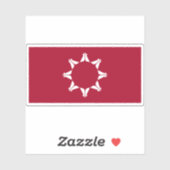 Vlag van de Sioux Native American stammen, Verenig Sticker (Vel)