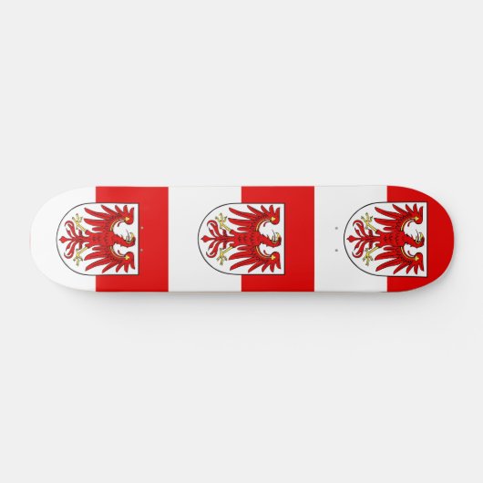 Vlag van de Skateboard van Brandenburg (Horizontaal)