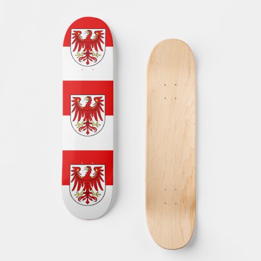 Vlag van de Skateboard van Brandenburg (Voorkant)