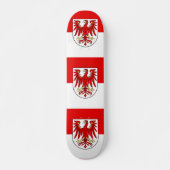 Vlag van de Skateboard van Brandenburg (Voorkant)