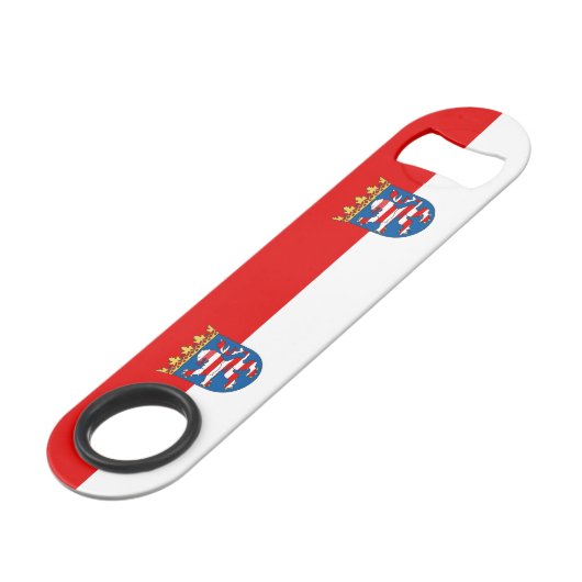 Vlag van de sleutel van de draagstang speed flessenopener (Voorkant Gekanteld)