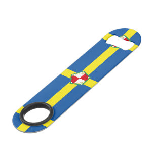 Vlag van de sleutel van de prebrokeshuurbar speed flessenopener