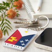 Vlag van de Sleutelhanger van Acadiana (Voorkant Rechts)