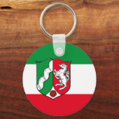 Vlag van de Sleutelhanger van Noordrijn-Westfalen (Voorkant)