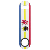 Vlag van de snelheidflesfles van Mecklenburg-Weste Speed Flessenopener (Voorkant)