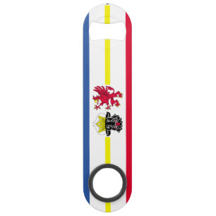 Vlag van de snelheidflesfles van Mecklenburg-Weste Speed Flessenopener