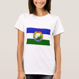 Vlag van de Socialistische Cascadia T-shirt