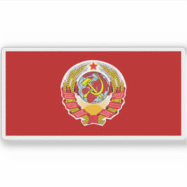 Vlag van de Sovjet-Unie (1922-1923) Sticker