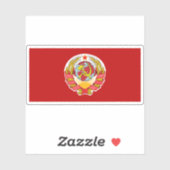 Vlag van de Sovjet-Unie (1922-1923) Sticker (Vel)