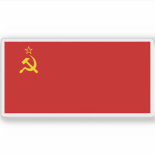 Vlag van de Sovjet-Unie (1924-1936) Sticker