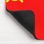 Vlag van de Sovjet-Unie Mousepad Muismat (Hoek)