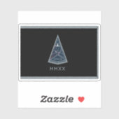 Vlag van de Space Operations Command Sticker (Vel)