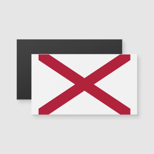 vlag van de staat Alabama (Voorkant / Achterkant)