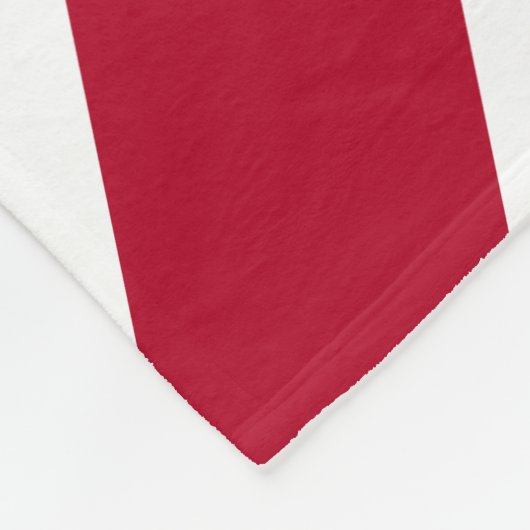 vlag van de staat Alabama Fleece Deken (Hoek)