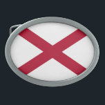 vlag van de staat Alabama Gesp<br><div class="desc">Patriottische Alabama staatsvlag.</div>