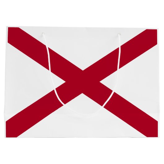 vlag van de staat Alabama Groot Cadeauzakje (Achterkant)