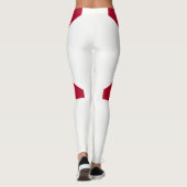 vlag van de staat Alabama Leggings (Achterkant)