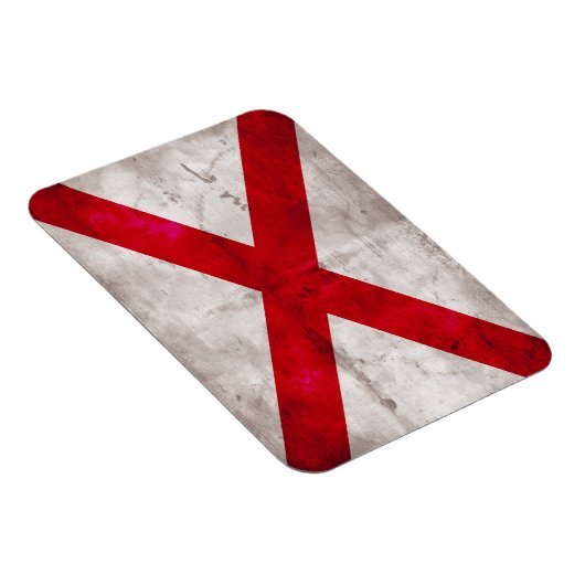 vlag van de staat Alabama Magneet (Rechterzijde)