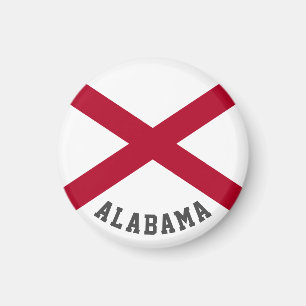 vlag van de staat Alabama Magneet