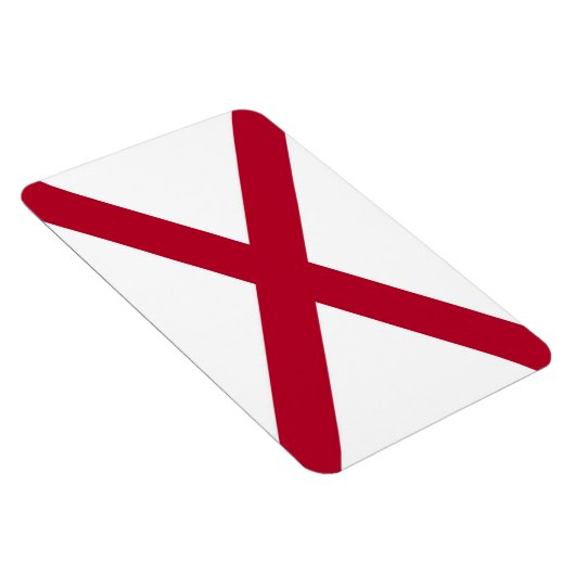 vlag van de staat Alabama Magneet (Rechterzijde)